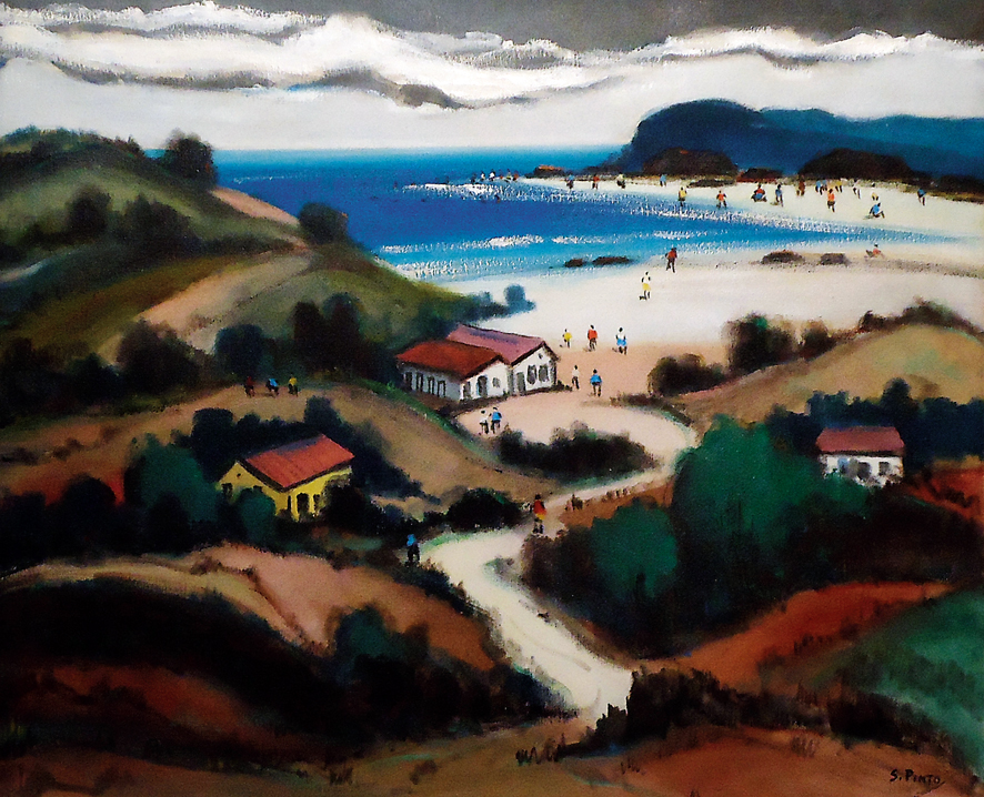SYLVIO PINTO - Ponta d´Areia - ost - 60 x 72.