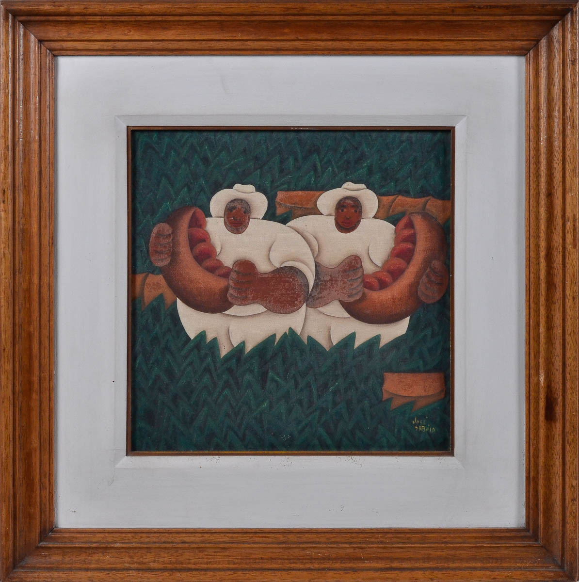 JOSE SABOIA -figura ost - 30 x 30.