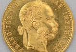 UM DUCADO - Império Austro Húngaro - Francisco ... - UM DUCADO - Império Austro Húngaro - Francisco I - Peso 3,50 g - 1915 - Título do ouro 985/1.000 (sendo 1.000 = 24 k).