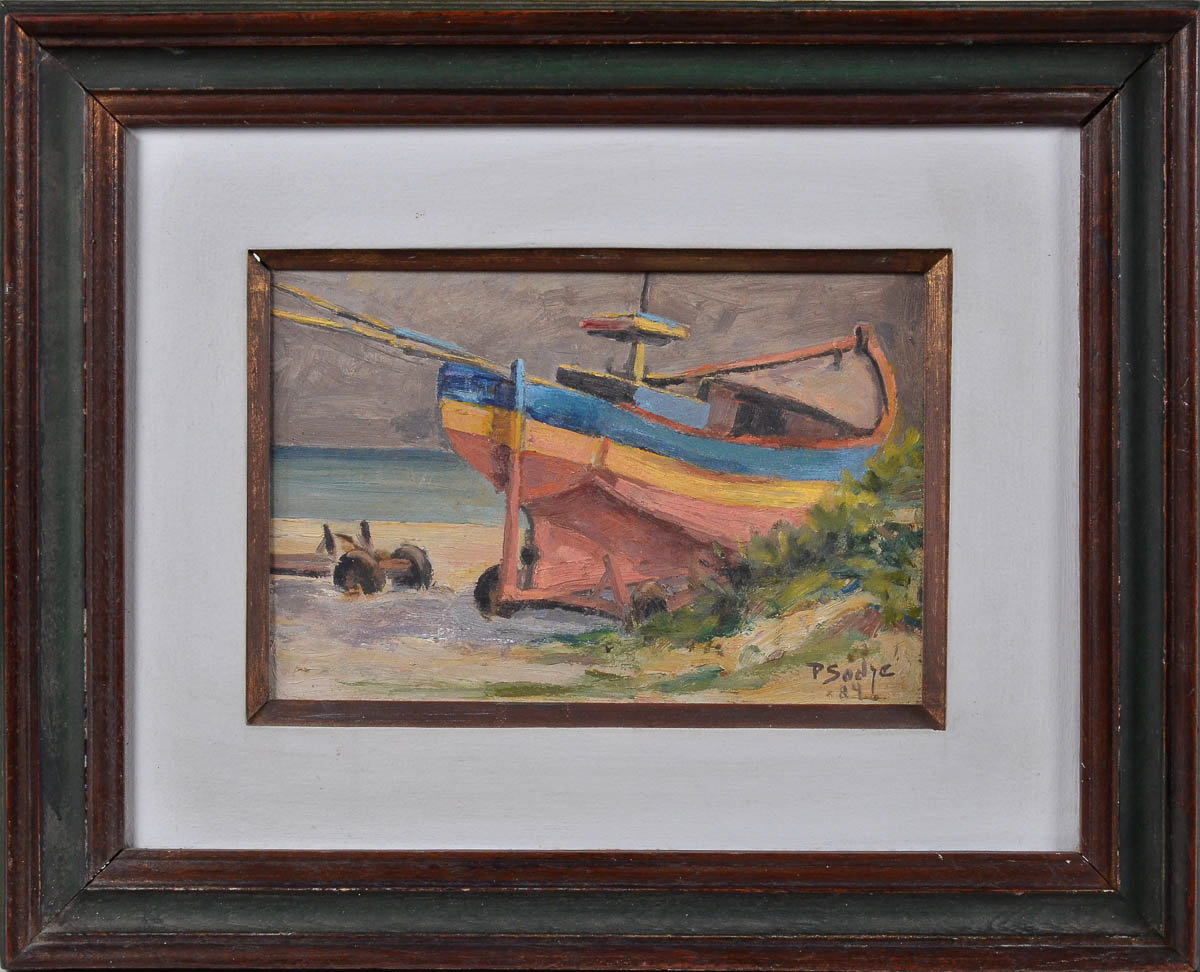P. SODRE - barco -ose - 16 x 23