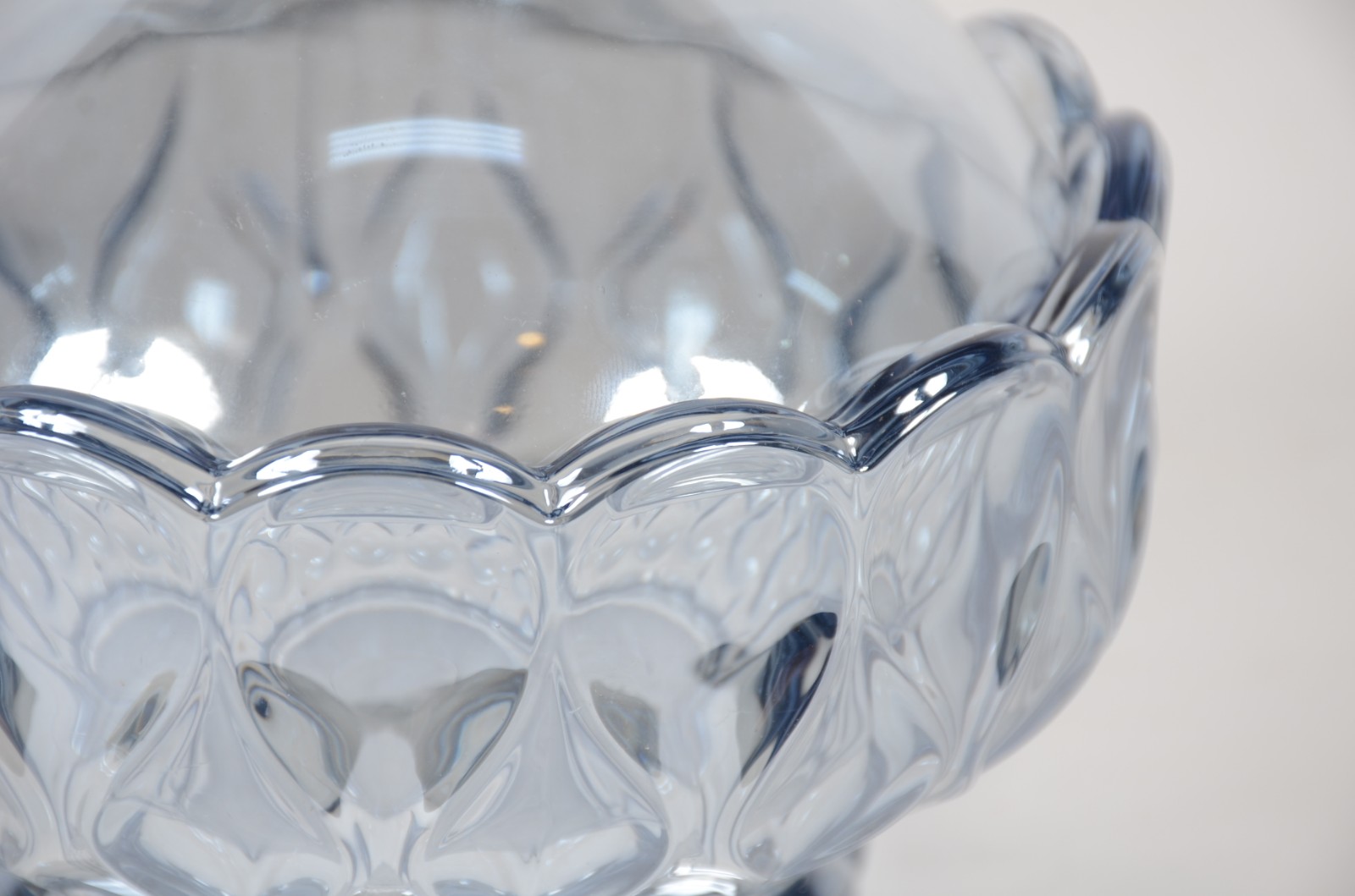 Bomboneire de vidro decorativo azul. - foto 4 de 6