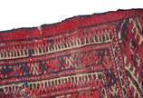 Tapete Afghan (1),  - Tapete Afghan. Pequeno rasgo na lateral.