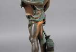 Jean-Baptiste GERMAIN (1841-1910), Le travail - Escultura de bronze, assinada.