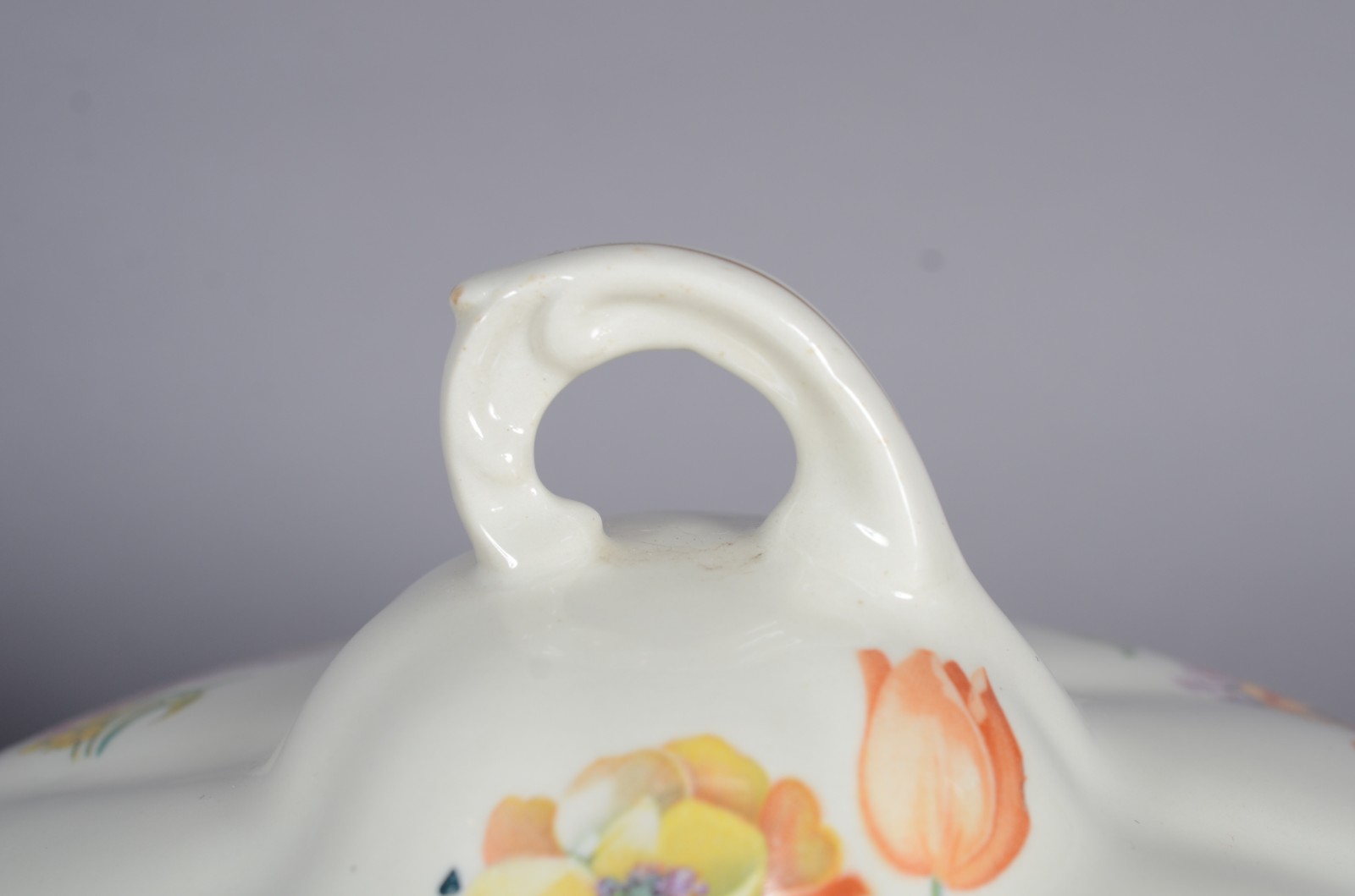 Aparelho de jantar de porcelana polonesa Chodziel, na cor bege... - foto 7 de 11