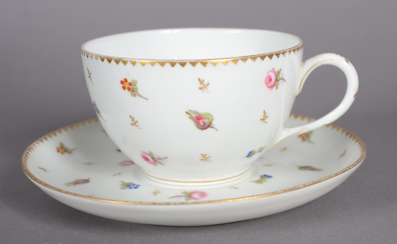 Serviço para chá de porcelana francesa "Mehun", C.P. & Co. (Charles... - foto 3 de 9