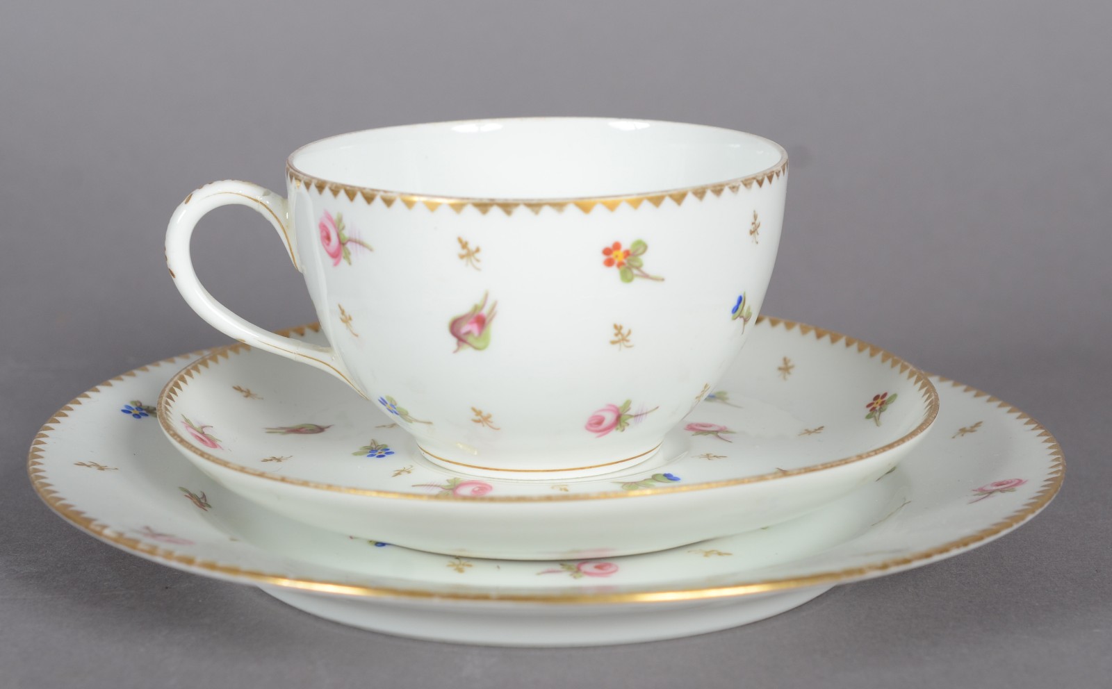 Serviço para chá de porcelana francesa "Mehun", C.P. & Co. (Charles... - foto 4 de 9