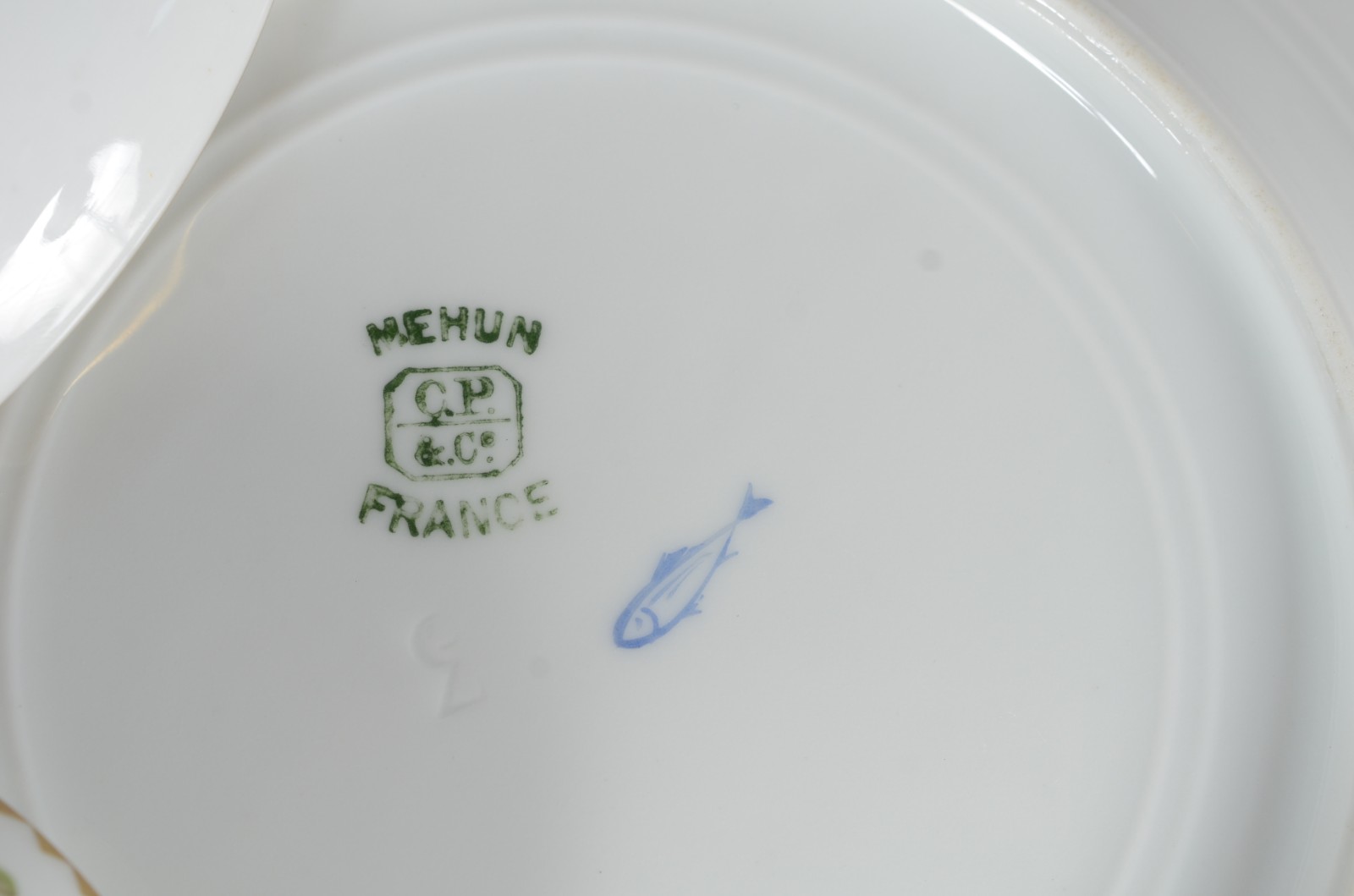 Serviço para chá de porcelana francesa "Mehun", C.P. & Co. (Charles... - foto 7 de 9