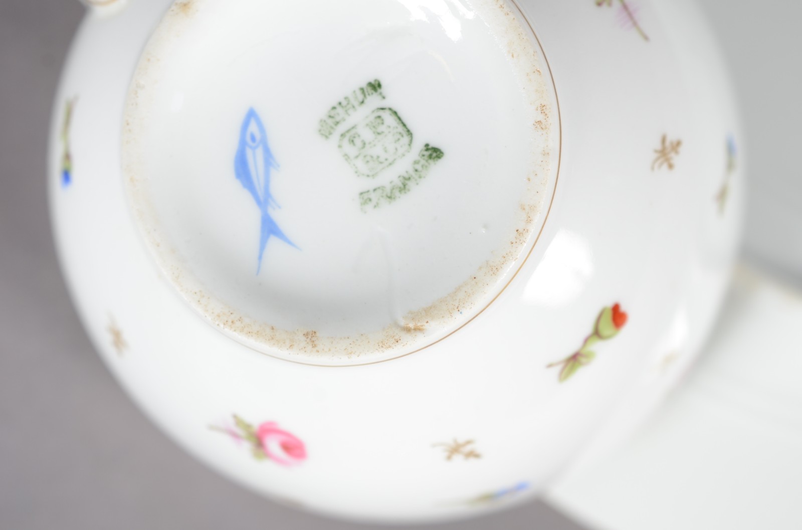 Serviço para chá de porcelana francesa "Mehun", C.P. & Co. (Charles... - foto 9 de 9