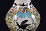 Vaso em porcelana portuguesa. alt. 31cm, circ 1... - Vaso em porcelana portuguesa. alt. 31cm, circ 15cm.