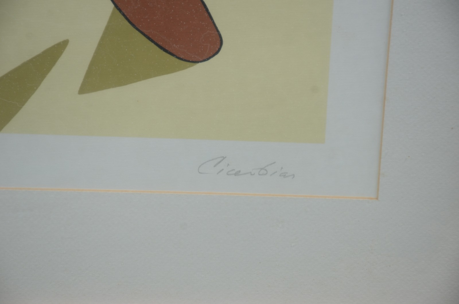 Cícero Dias (1907-2003), Figura com guarda chuva - foto 3 de 5
