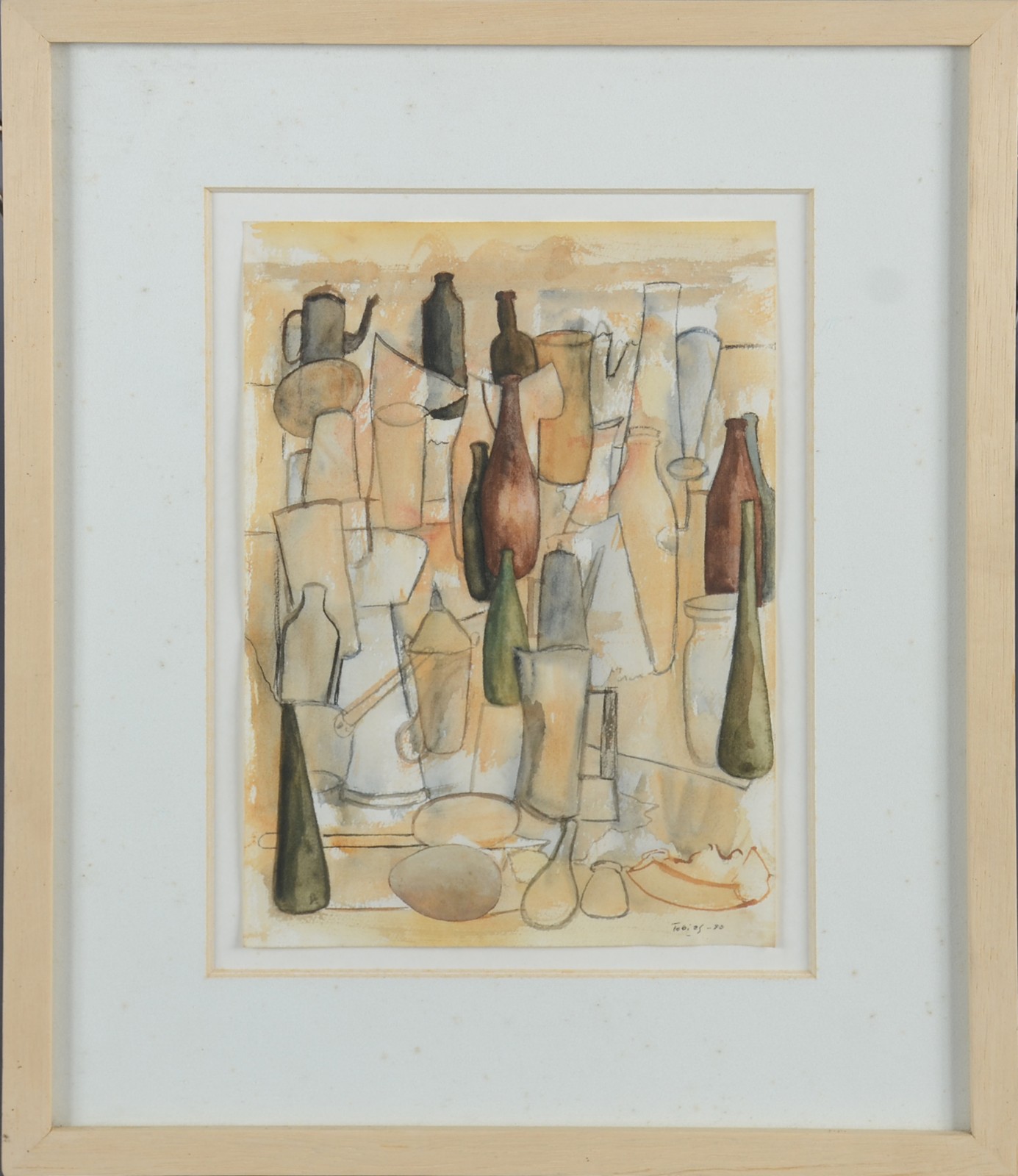 Tobias Marcier  (1948-1982), Garrafas e objetos - foto 2 de 4