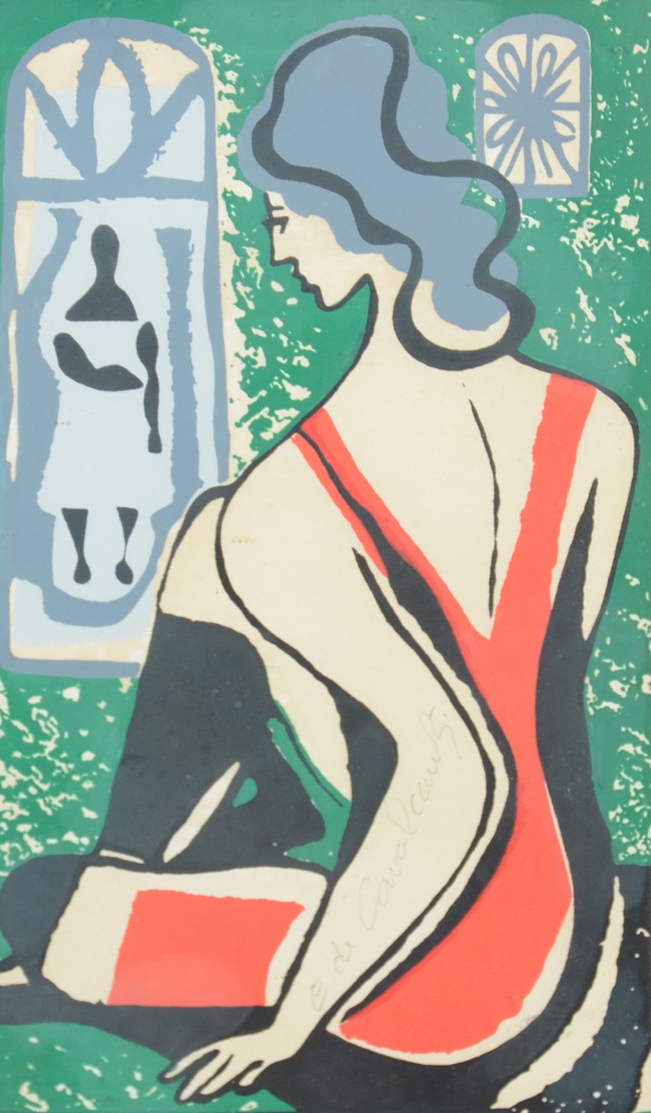 Di Cavalcanti (1897-1976), Figuras femininas - foto 1 de 4