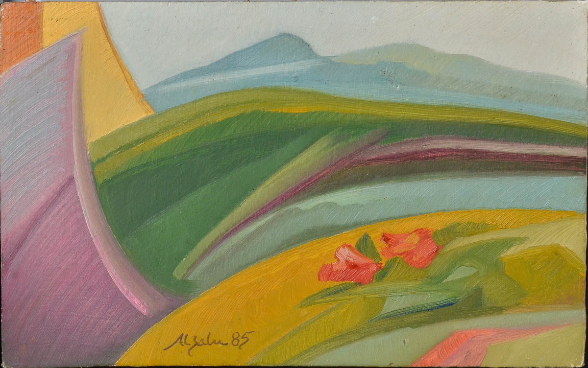 ALOYSIO ZALUAR - Rio de Areia - Fazes - 1985 - ose - 18 x 28 cm.
