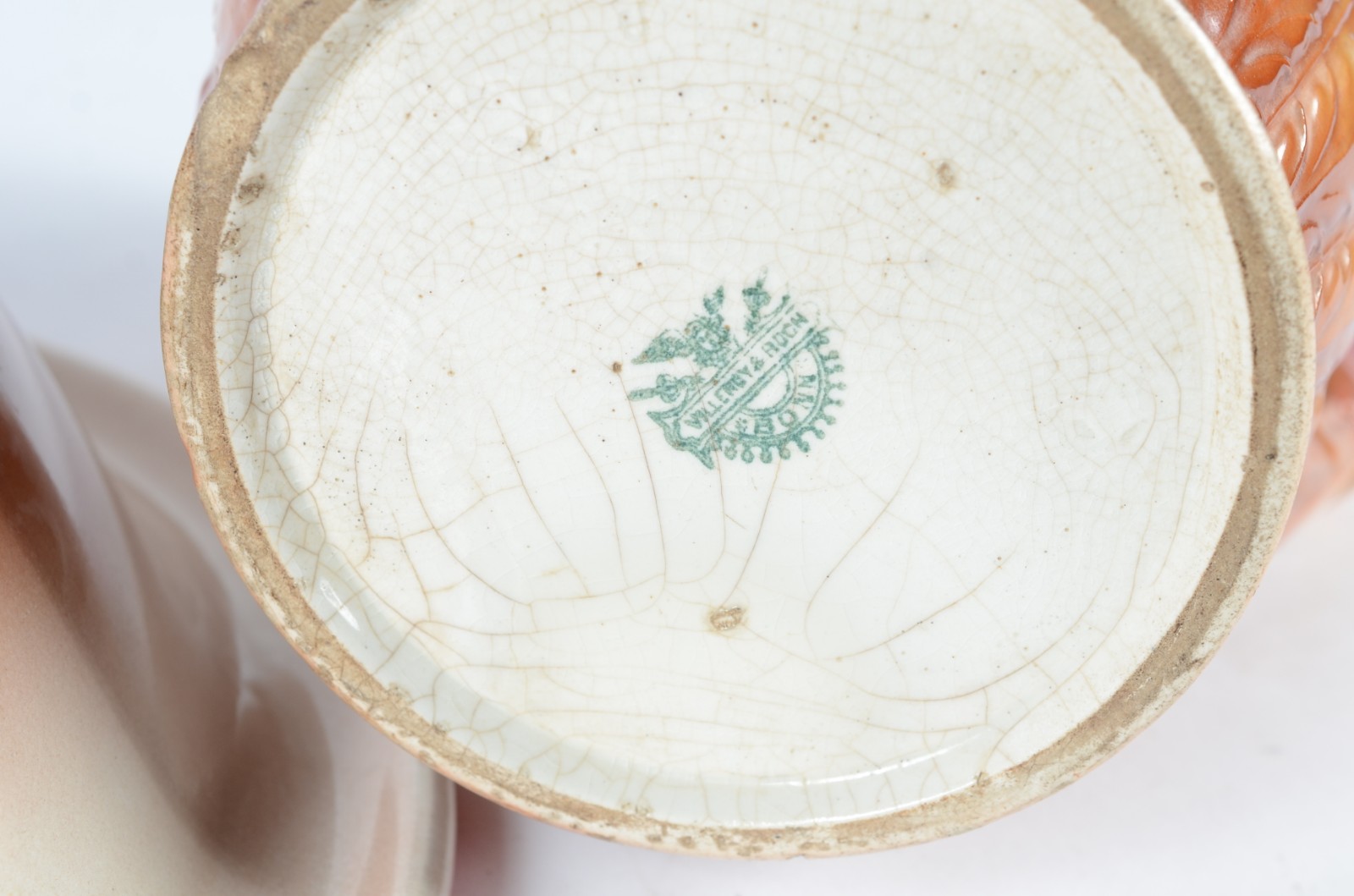 Gomil com bacia de faiança alemã Villeroy & Boch, decorados com... - foto 8 de 8