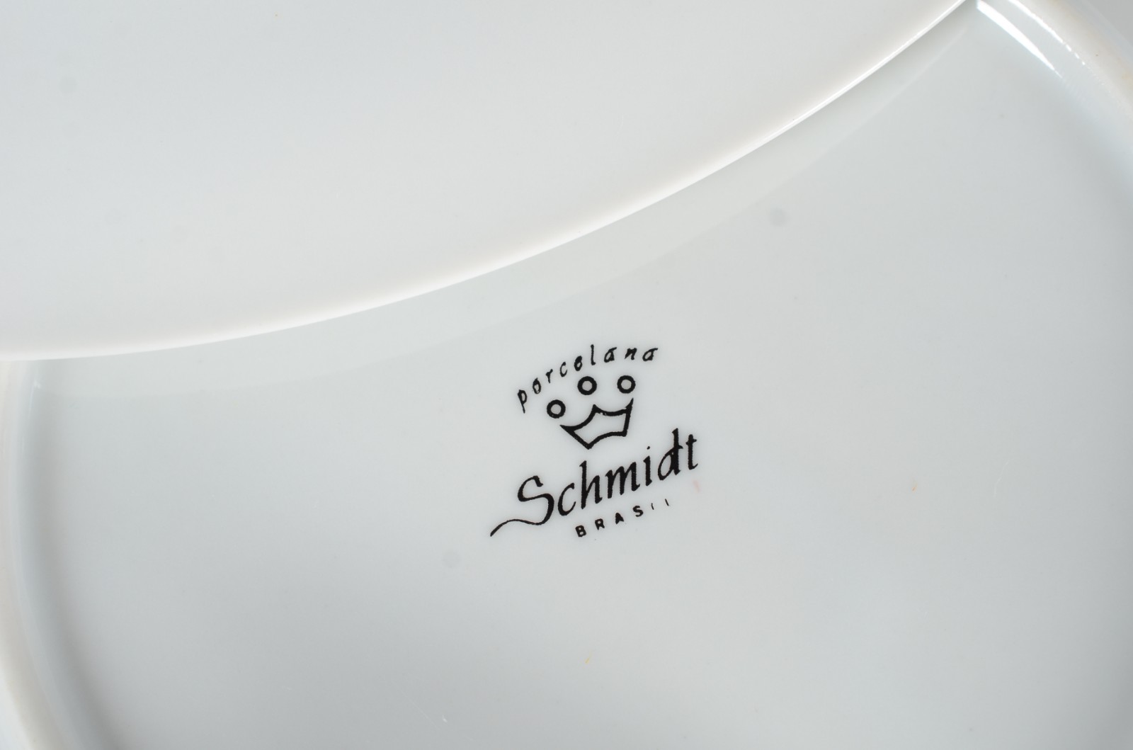 Serviço de jantar e chá de porcelana Schmidt composto de: 6 pratos... - foto 7 de 7