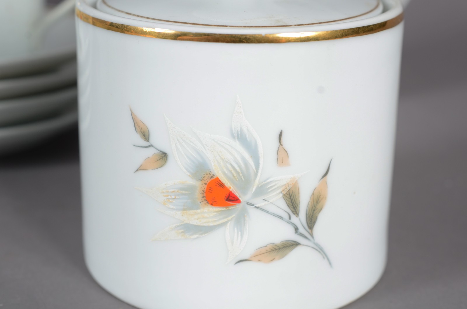 Serviço para café para 4 pessoas de porcelana Real composto de: 4... - foto 5 de 7