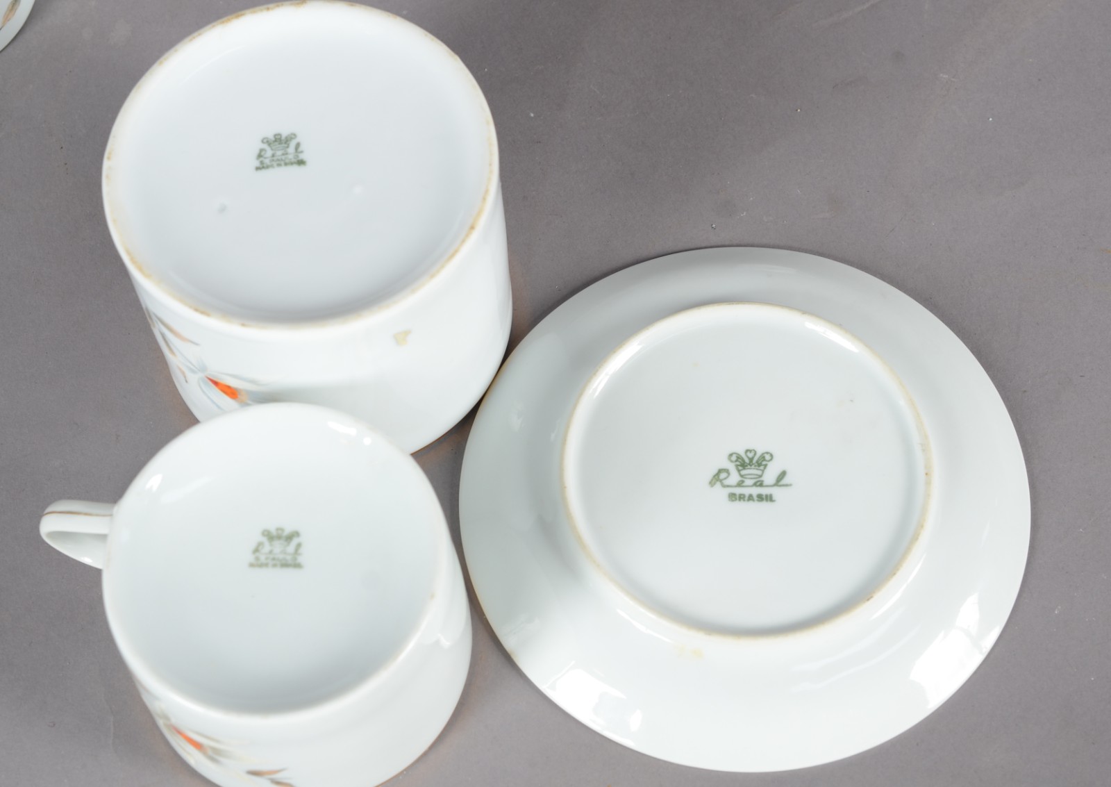 Serviço para café para 4 pessoas de porcelana Real composto de: 4... - foto 6 de 7