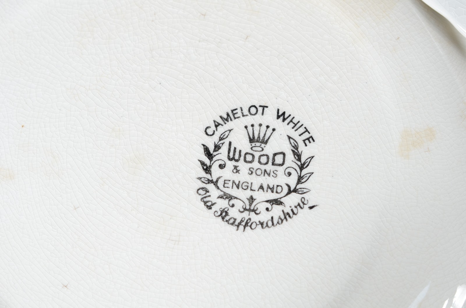 Aparelho de jantar inglês de faiança "Camelot White" composto: 16... - foto 9 de 9