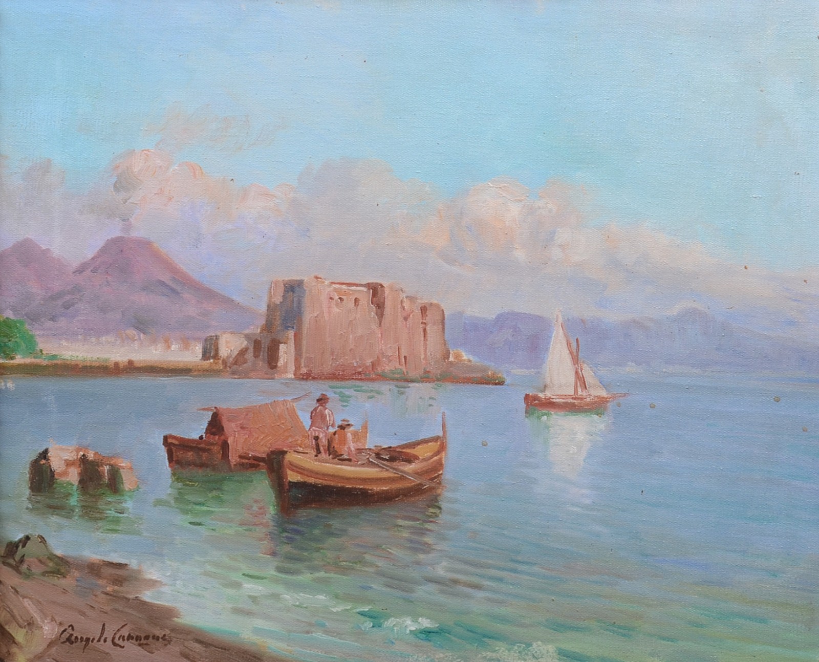 Angelo Cannone (1899-1992), Golfo de Napoli - foto 1 de 6