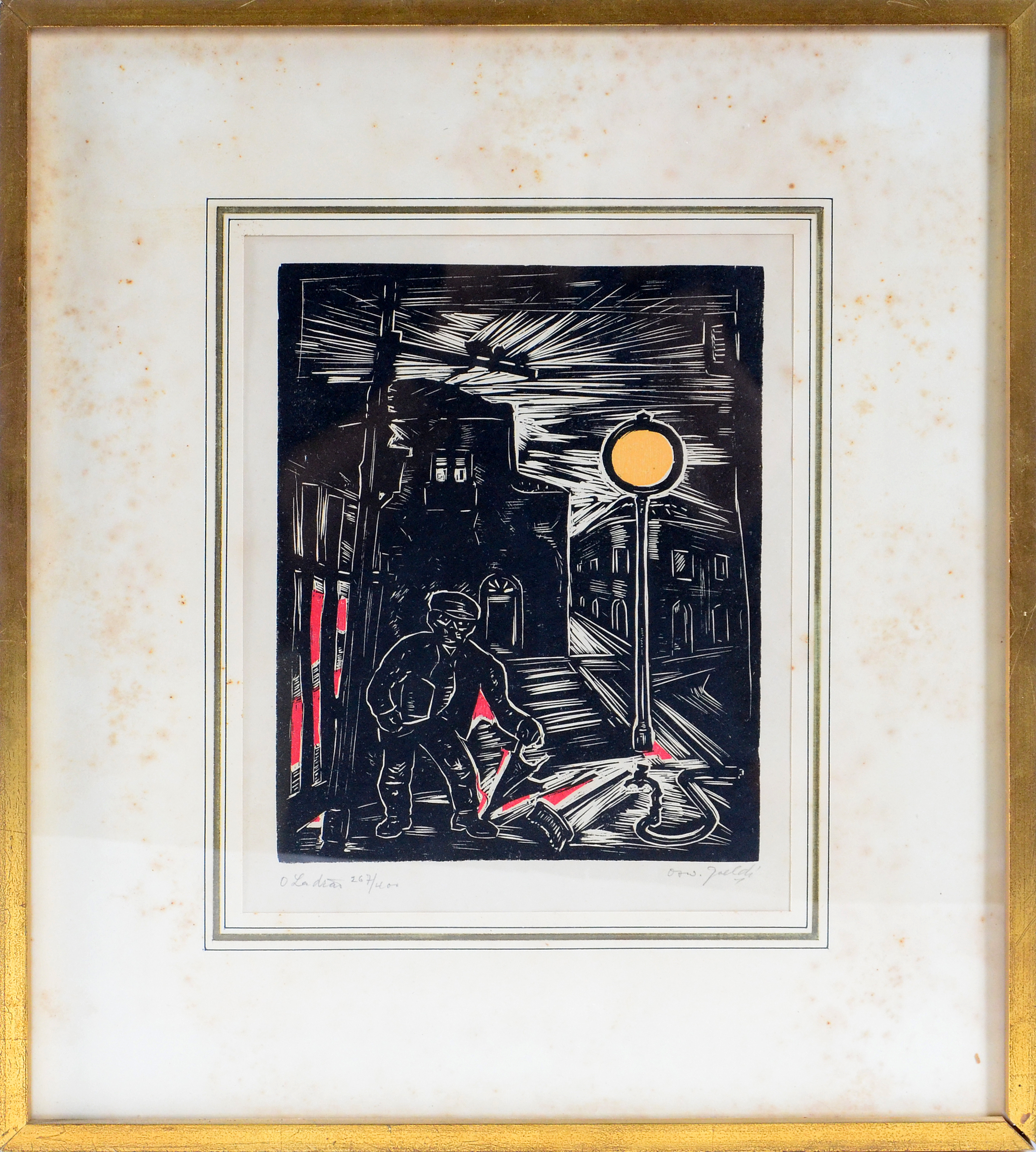 Oswaldo Goeldi (1895-1961), O Ladrão - foto 1 de 2