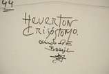 HEVERTON CRISÓSTOMO, Sem título - Óleo sobre tela.