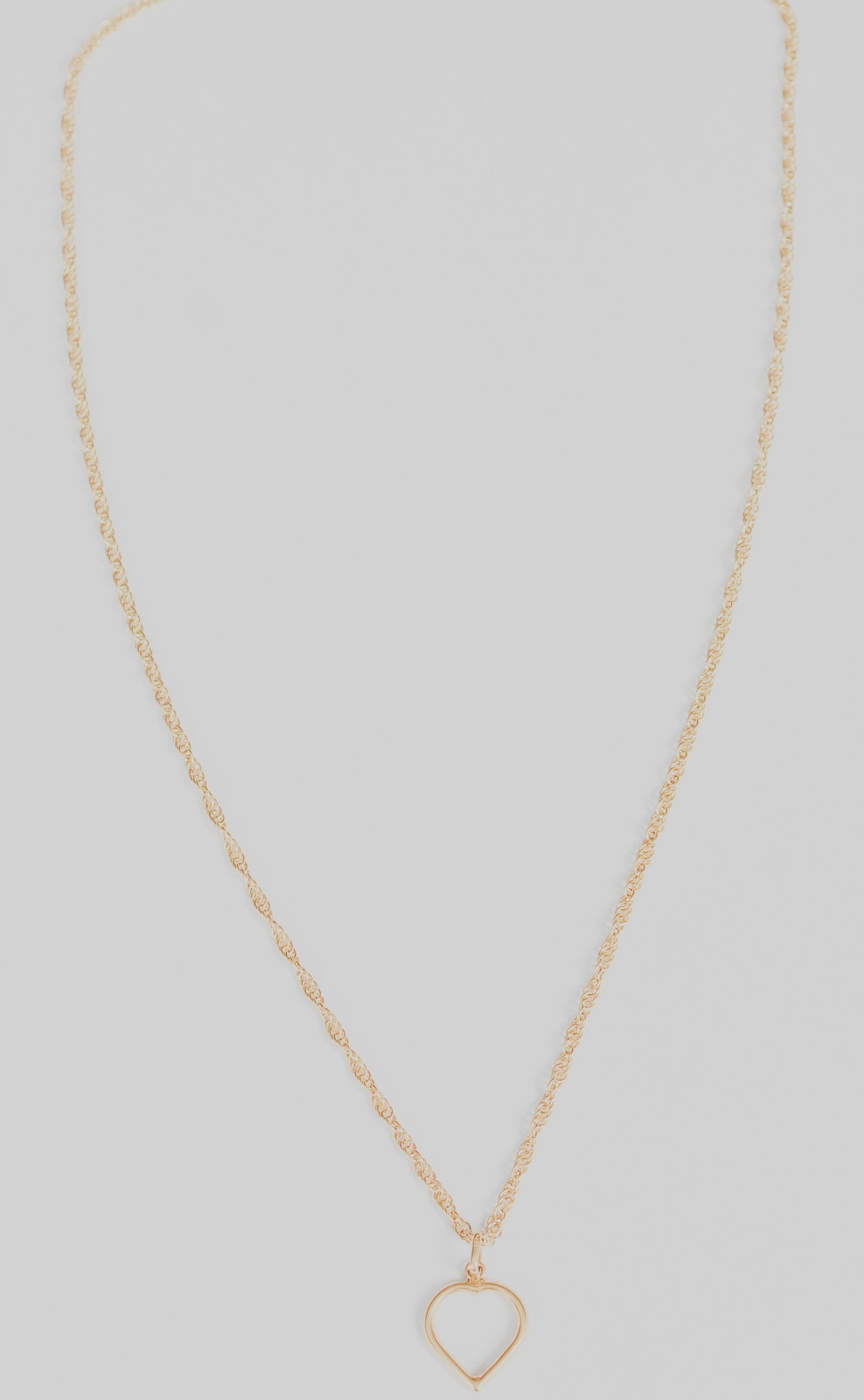 Cordão com pendente de ouro 18 k, contraste 750. (Por motivos de... - foto 2 de 7