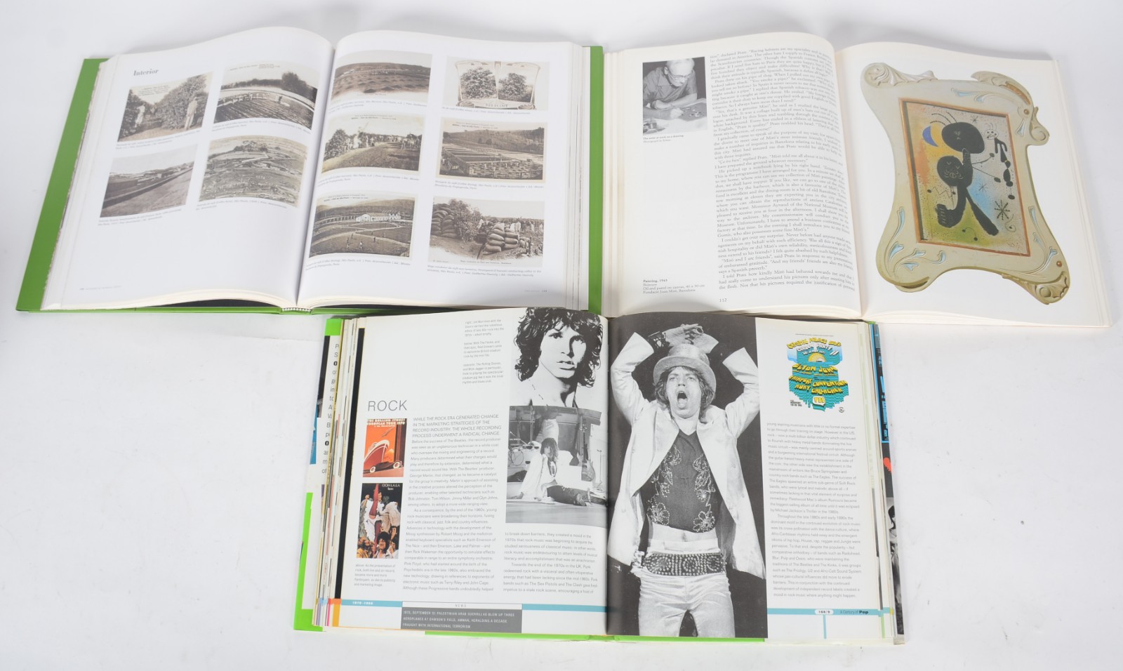 Três livros: A) Miró B) A Centry Of Pop C) Saudades de um Brasil... - foto 2 de 8