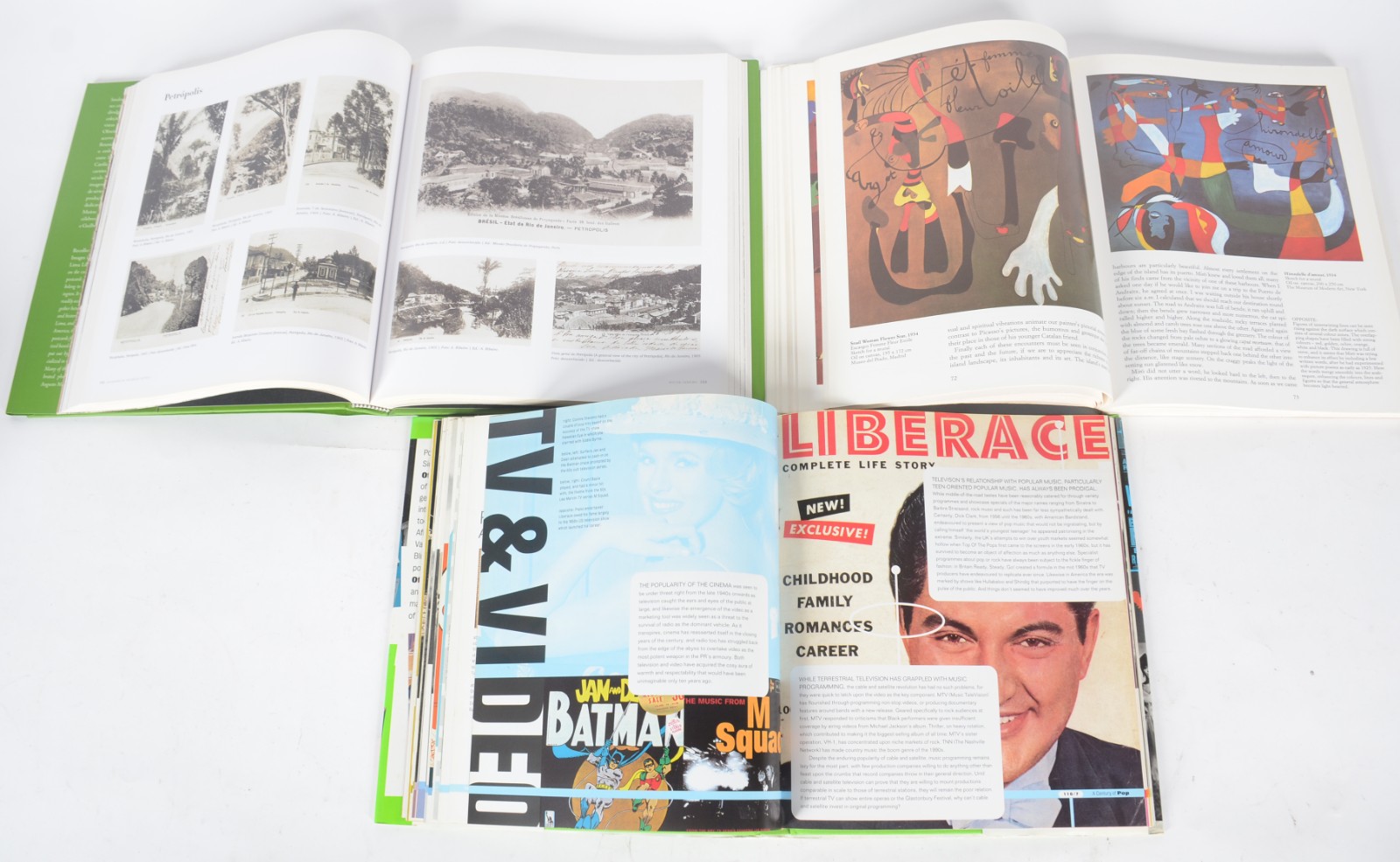 Três livros: A) Miró B) A Centry Of Pop C) Saudades de um Brasil... - foto 4 de 8