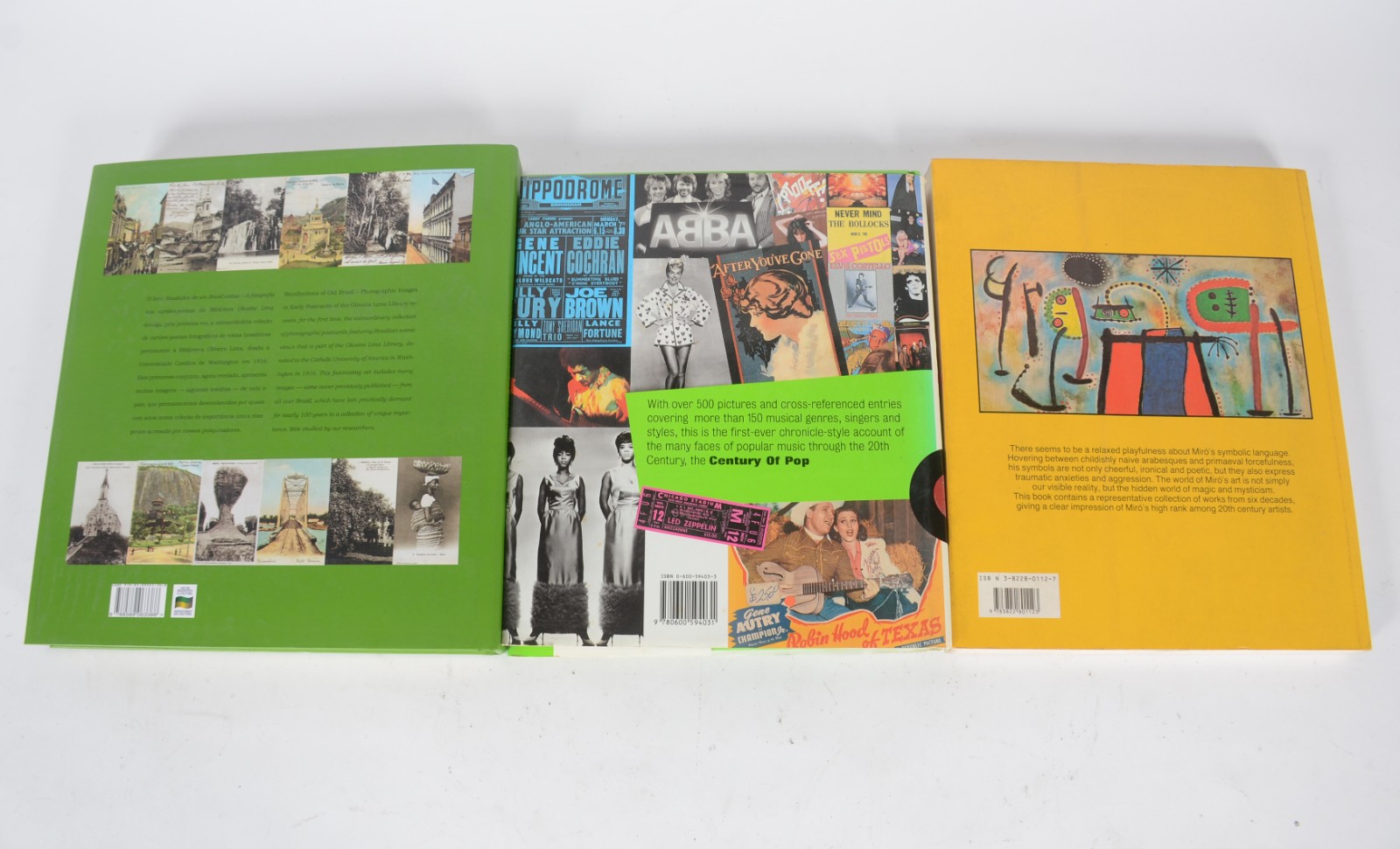 Três livros: A) Miró B) A Centry Of Pop C) Saudades de um Brasil... - foto 5 de 8