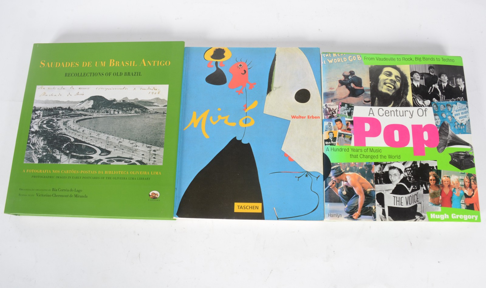 Três livros: A) Miró B) A Centry Of Pop C) Saudades de um Brasil... - foto 8 de 8
