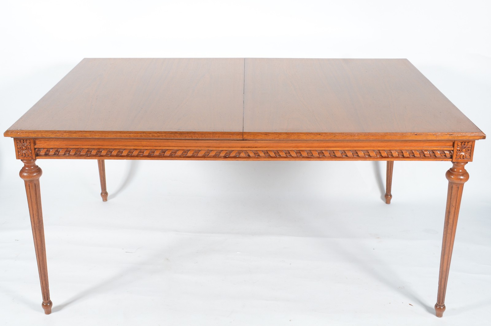 Mesa de jantar de madeira nobre com uma tabua extensora ( 110 cm x 50... - foto 2 de 11