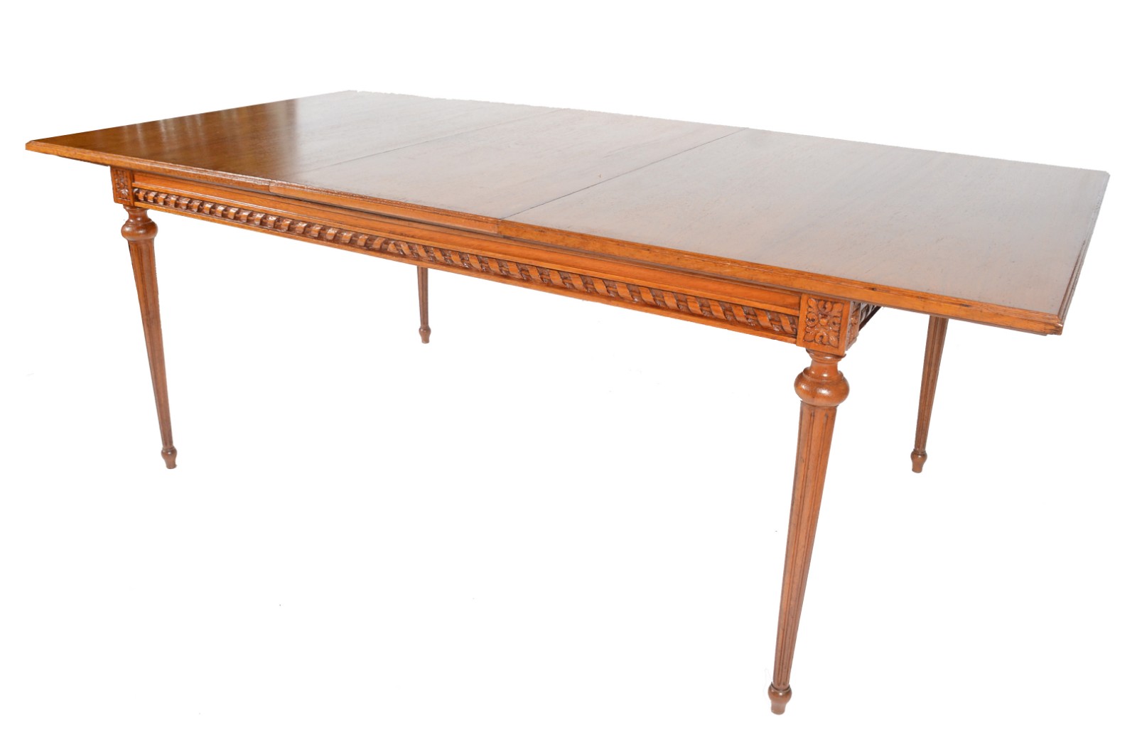 Mesa de jantar de madeira nobre com uma tabua extensora ( 110 cm x 50... - foto 3 de 11