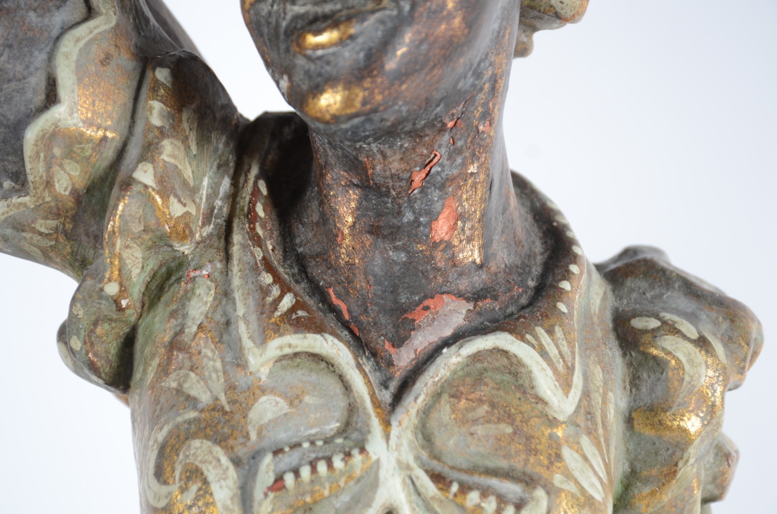 Par de excepcionais figuras de black-a-moor venezianos de madeira... - foto 11 de 11