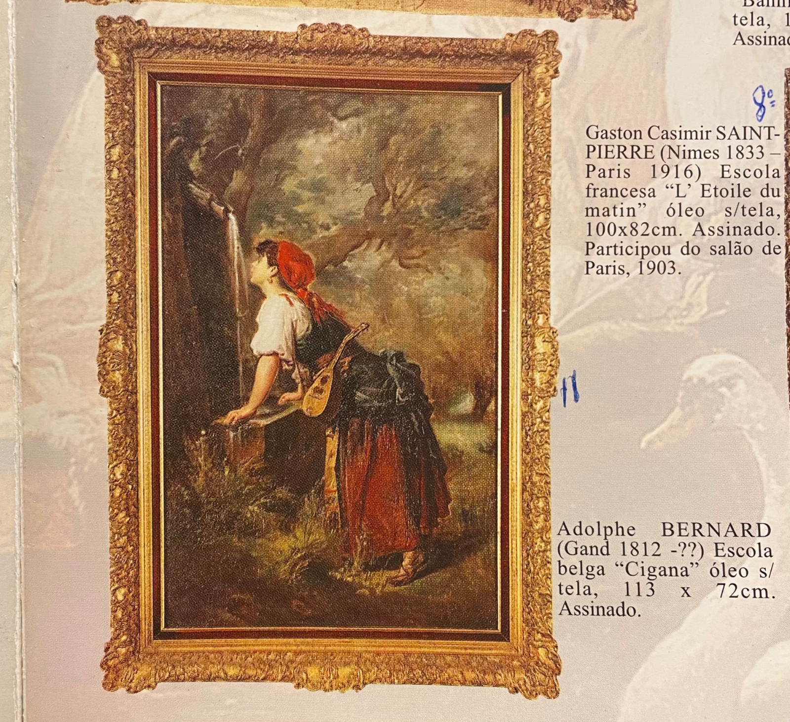 Adolphe Bernard (1812-1890), Cigana - foto 8 de 8
