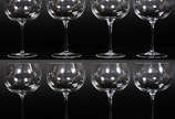 Oito cálices feitio balloon para vinho  - Oito cálices feitio balloon para vinho 