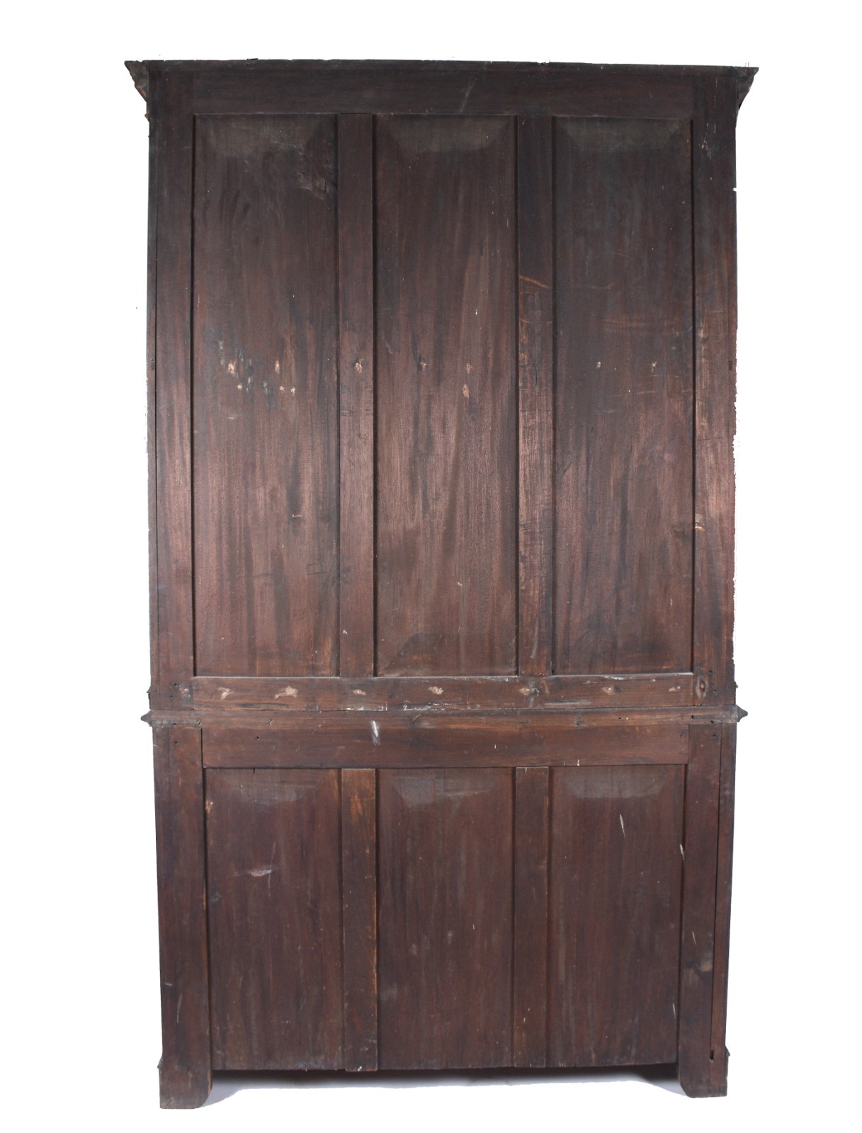 Estante de madeira nobre, parte inferior com duas portas com... - foto 4 de 4