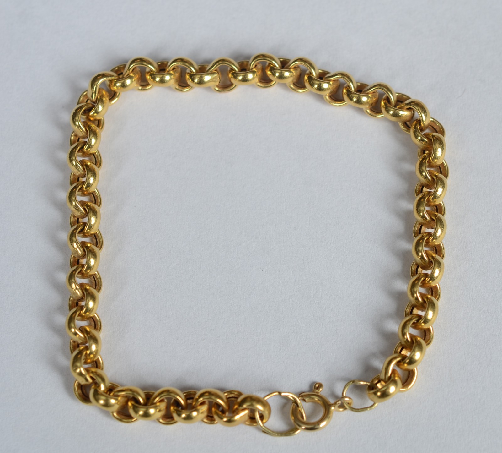 Pulseira de ouro 18 k, contraste 750 feitio elós portugueses. (Por... - foto 2 de 4