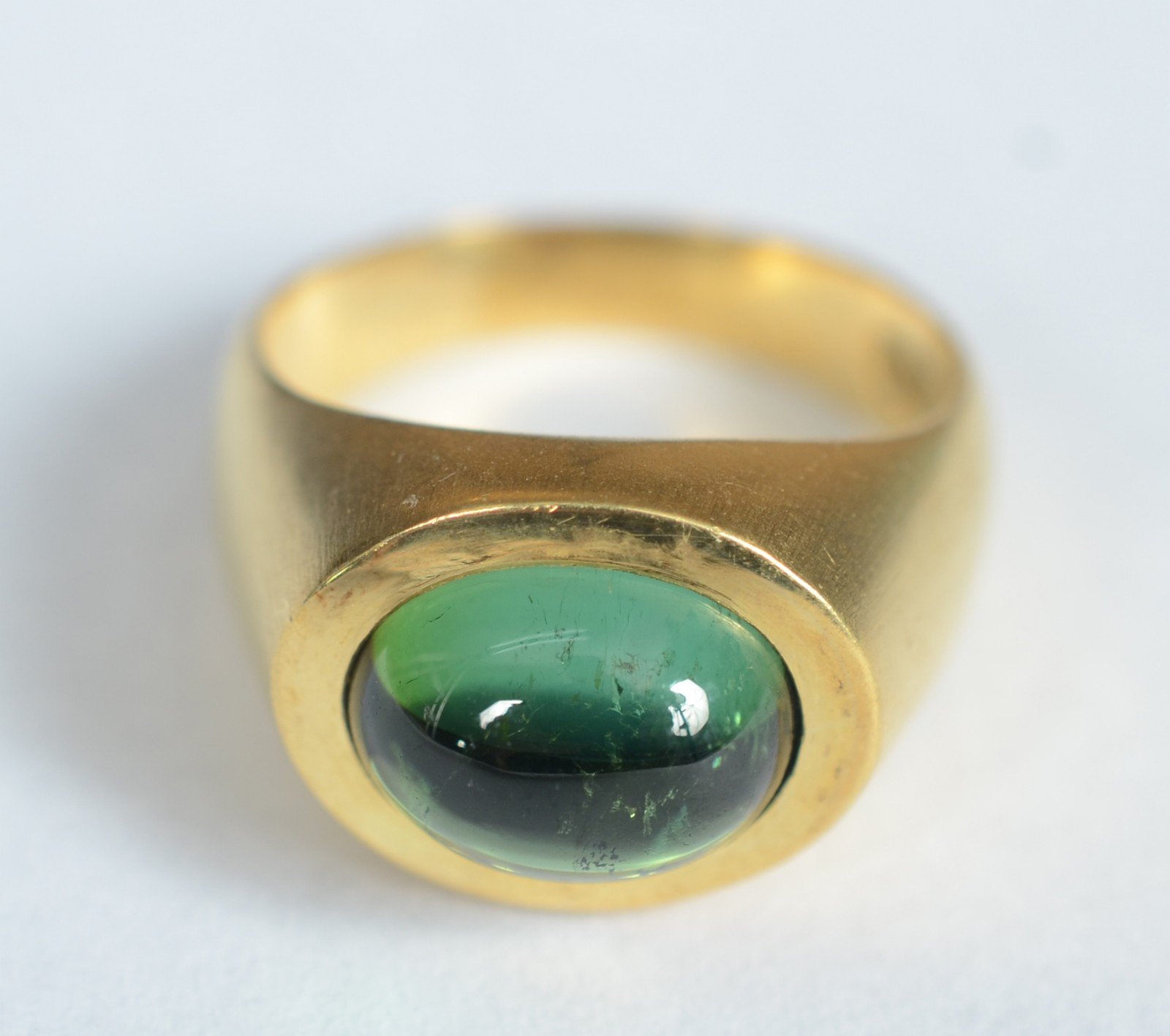 Anel de ouro 18 k, contraste 750, aro 15. (Por motivos de seguranças... - foto 1 de 5