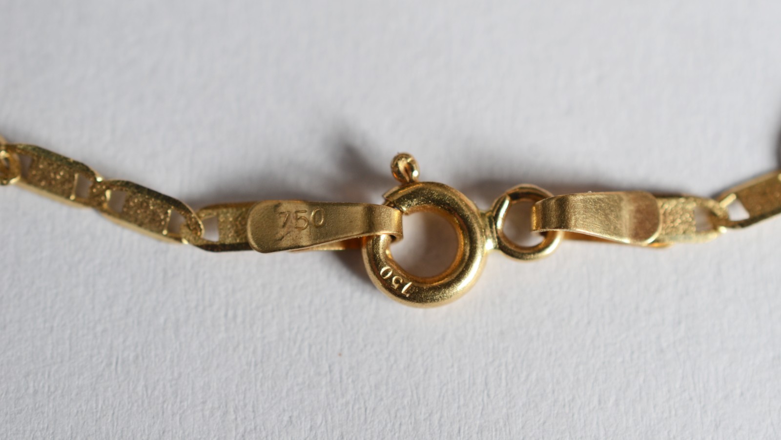 Pulseira de ouro 18 k, contraste 750. (Por motivos de segurança a... - foto 8 de 8