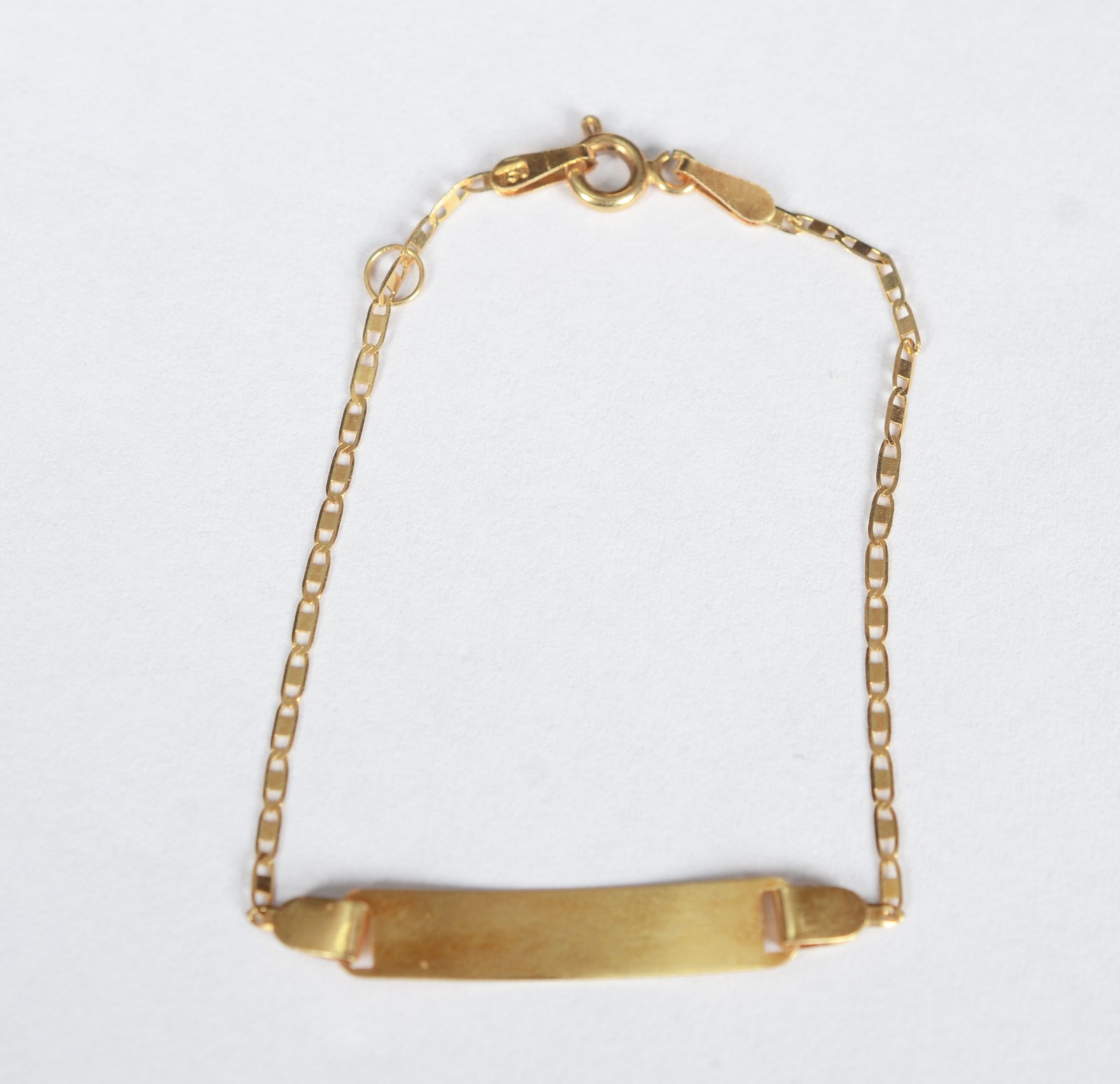 Pulseira de criança de ouro 18 k, contraste 750. (Por motivos de... - foto 2 de 5
