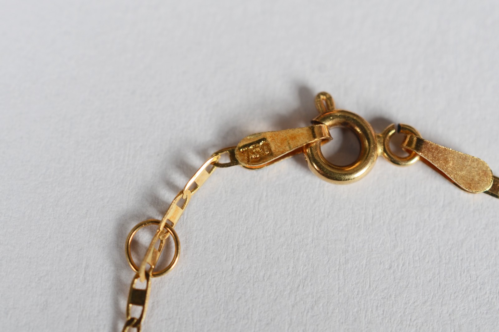 Pulseira de criança de ouro 18 k, contraste 750. (Por motivos de... - foto 3 de 5