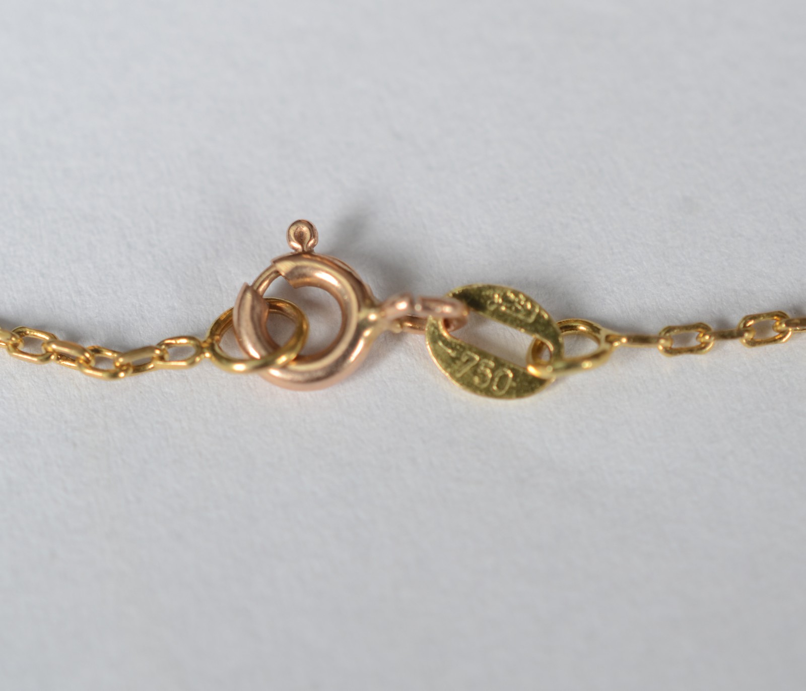 Cordão masculino de ouro 18 k, contraste 750 com crucifixo. (Por... - foto 5 de 6