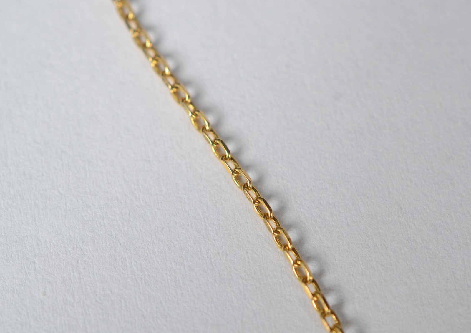 Cordão masculino de ouro 18 k, contraste 750 com crucifixo. (Por... - foto 6 de 6