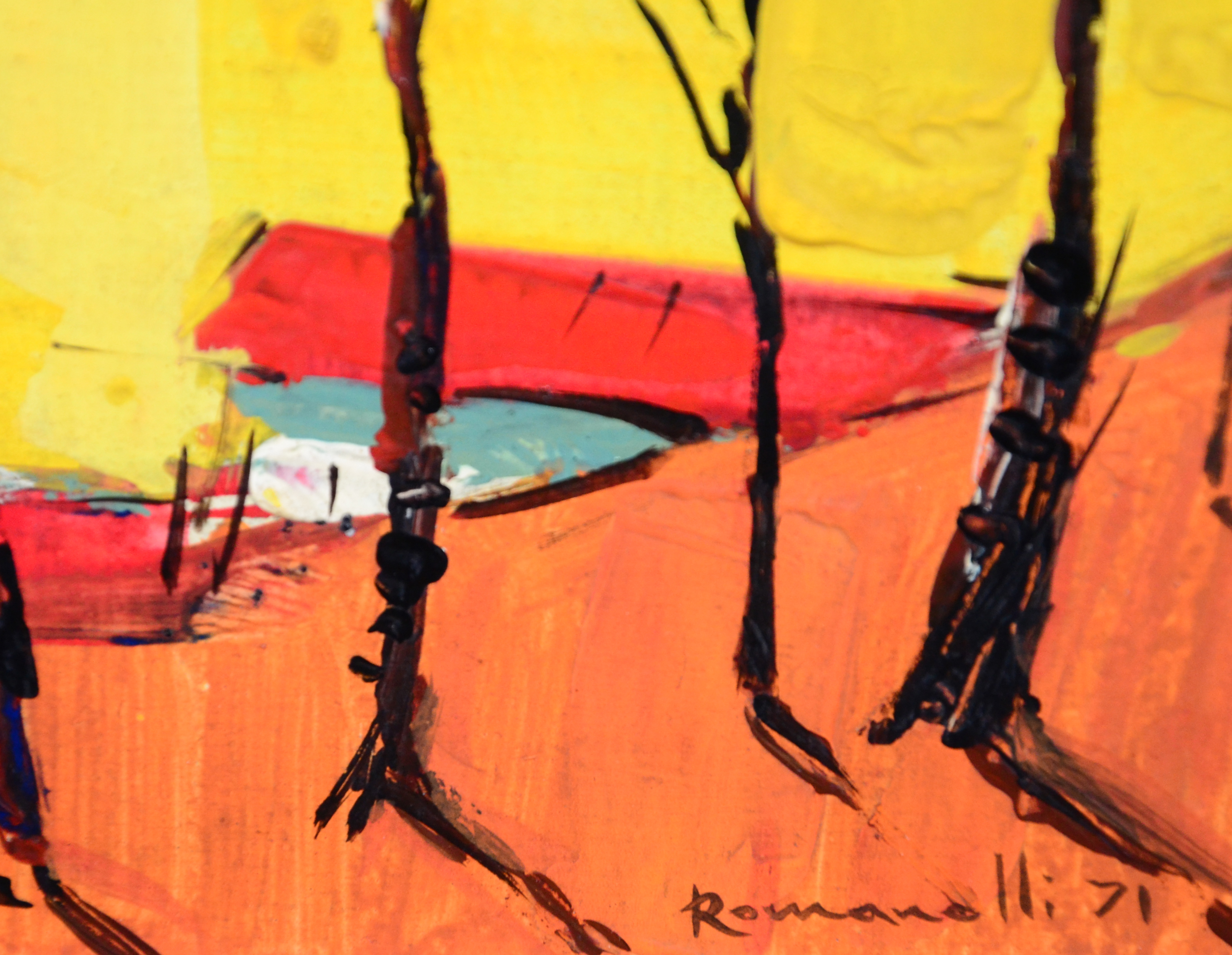 Armando Romanelli (1945), Paisagem e Baianas - foto 3 de 3