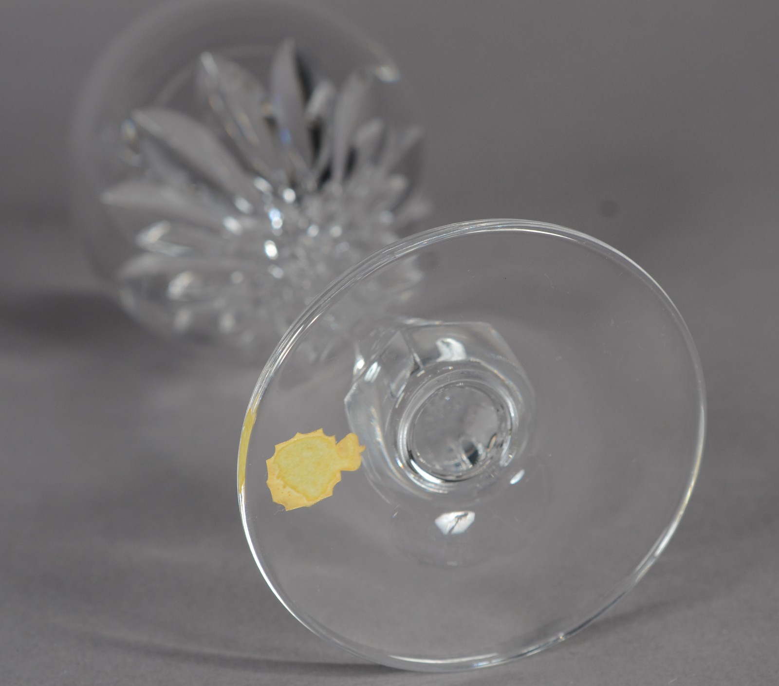 Seis taças para vinho de cristal lapidado. - foto 7 de 7