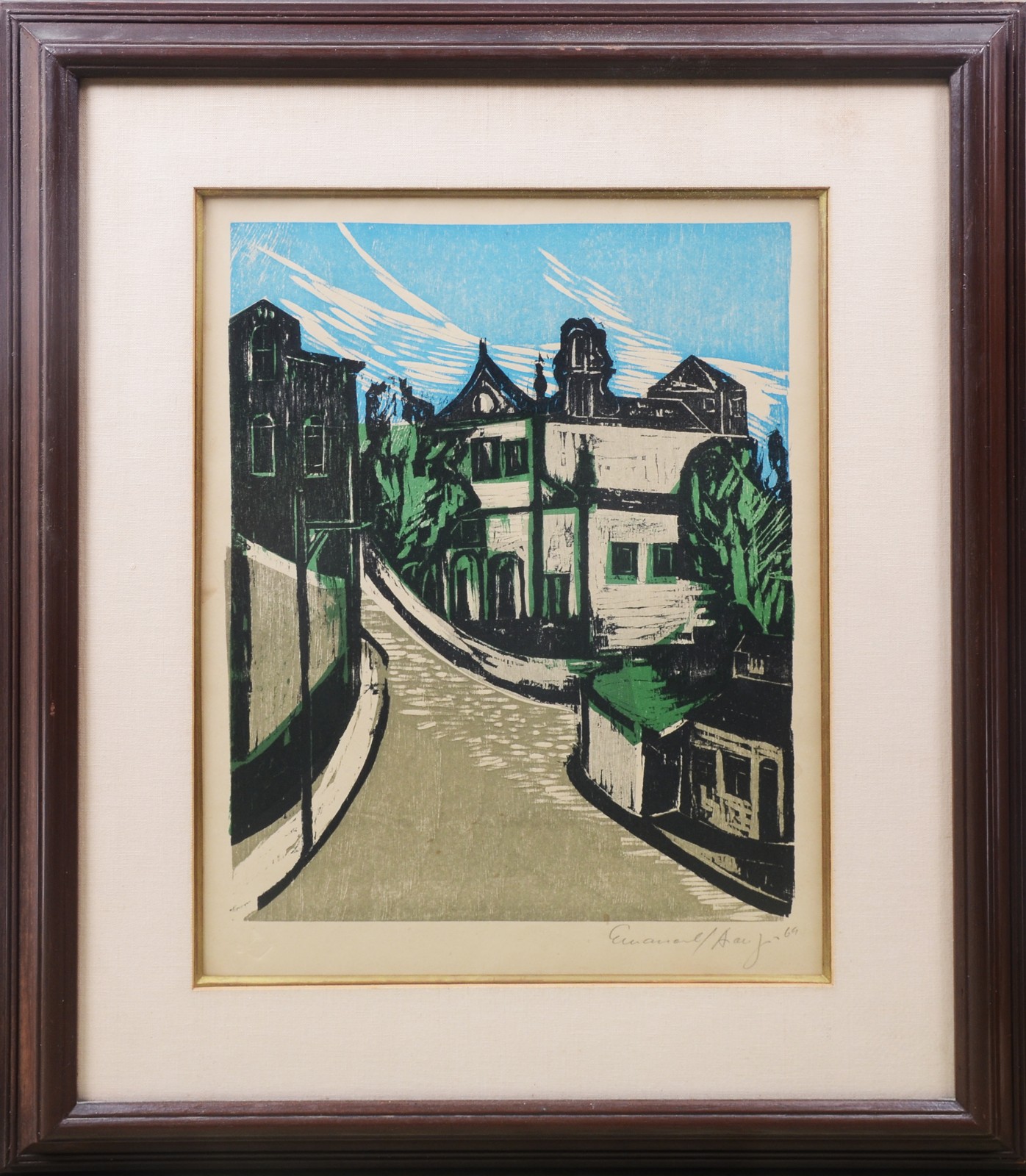 Emanoel Araújo (1940-2022), Rua com casario - foto 2 de 5