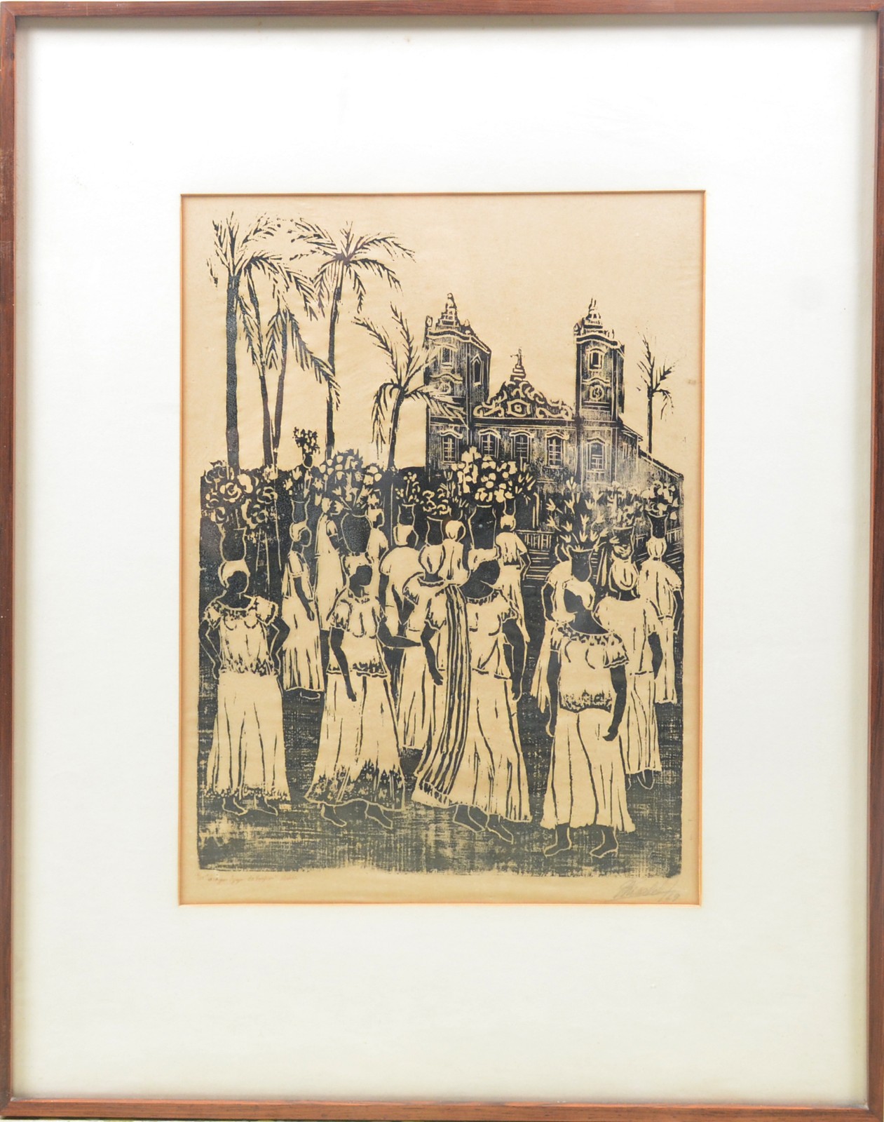 Misabel Pedrosa (1927-2005), Lavagem da Igreja do Bonfim - foto 2 de 5