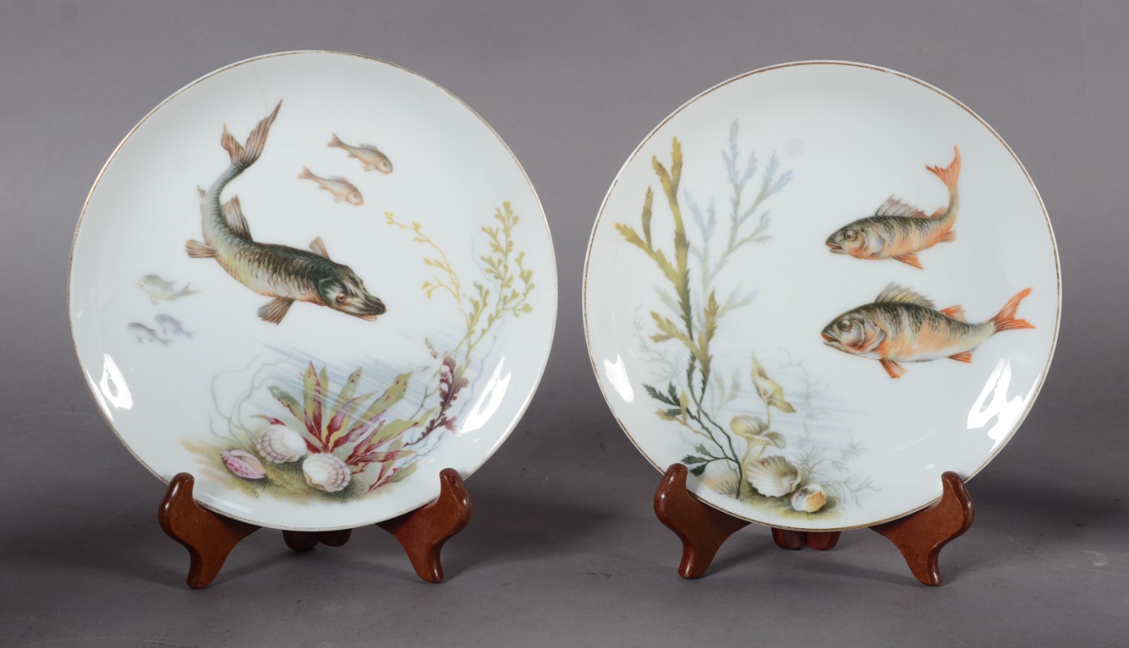 Serviço para peixe de porcelana Rosenthal composto de: 6 pratos... - foto 4 de 8