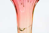 Vaso rosê de murano  ( no estado) - Vaso rosê de murano  ( no estado)