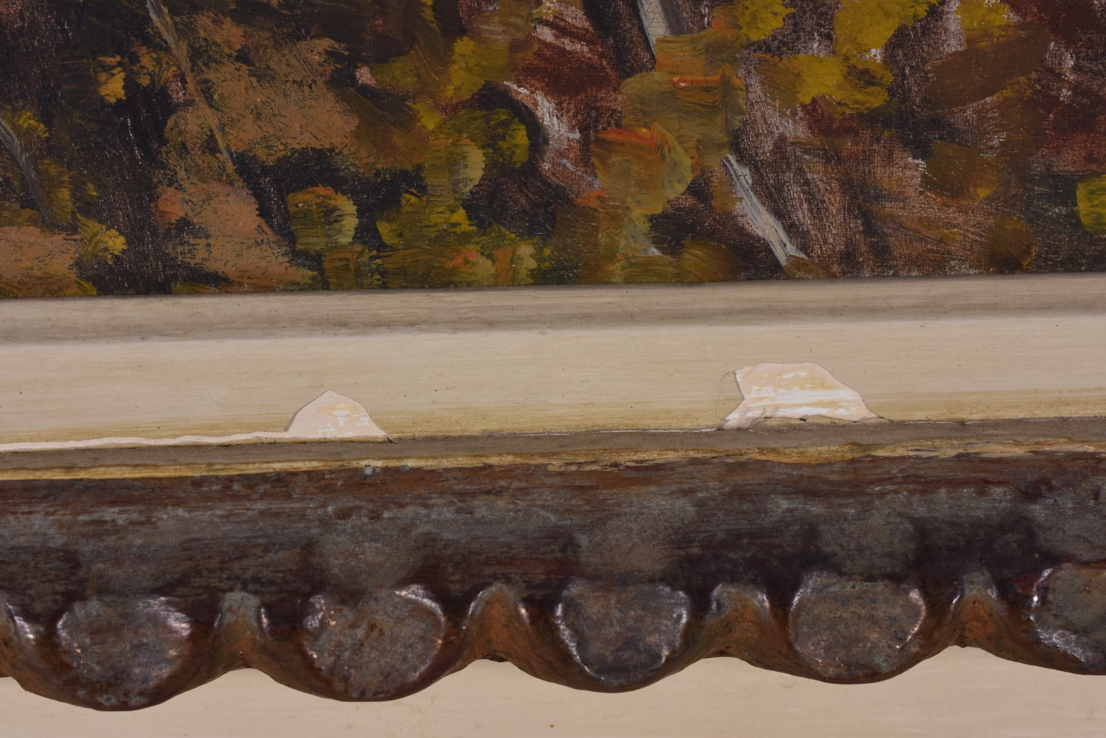 Angelo Cannone (1899-1992), Paisagem com riacho - foto 6 de 6